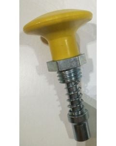 pomello selettore giallo palestra