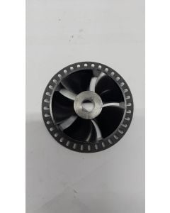 Ventola forata tipo Hsinen, per motori Hsinen, Turdan 8 cm, adattabile ad altri motori, 36 fori